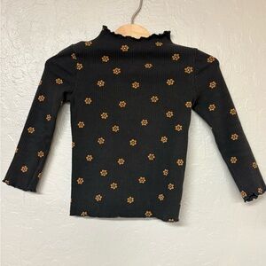 $15 ADD ON little co. rubbed long sleeve daisy print 2T Zara Baby Gap Mini Boden
